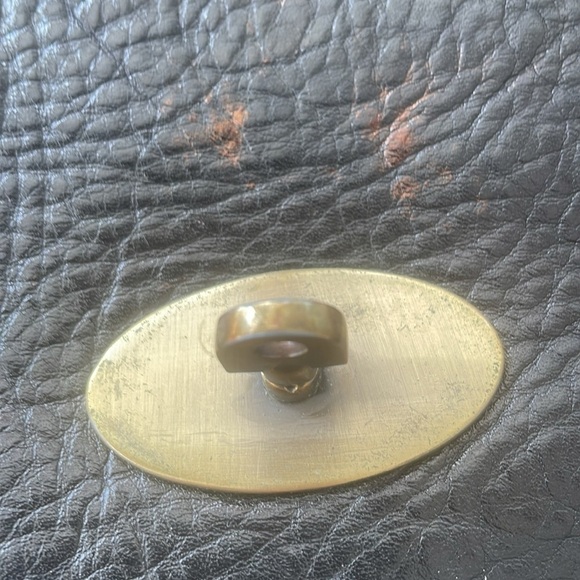 Authentic 1990s Mulberry Postman Lock Crossbody – Vintage Y2K Minimal - Picture 7 of 10